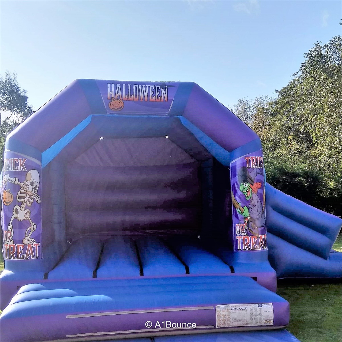 18ft by 15ft Halloween Combi Castle Bouncy Castle, Soft Play and