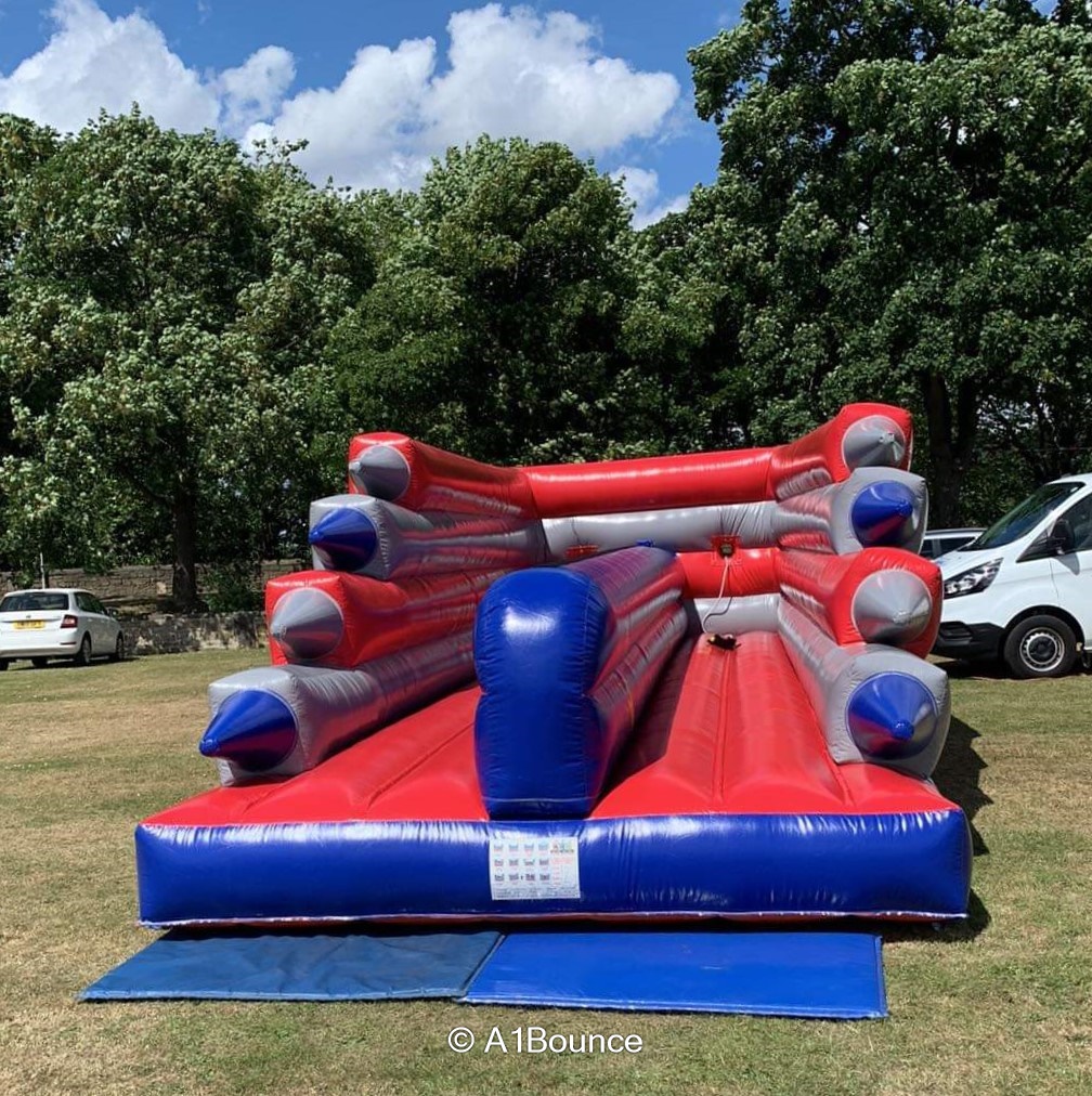 32ft Rocket Bungee Run Best Bouncy Castle, Soft Play and Inflatable