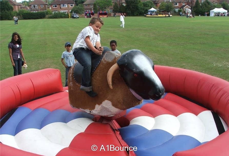 Deluxe Rodeo Bull - Bucking Bronco - 3 Hours - Bouncy Castle, Soft Play ...