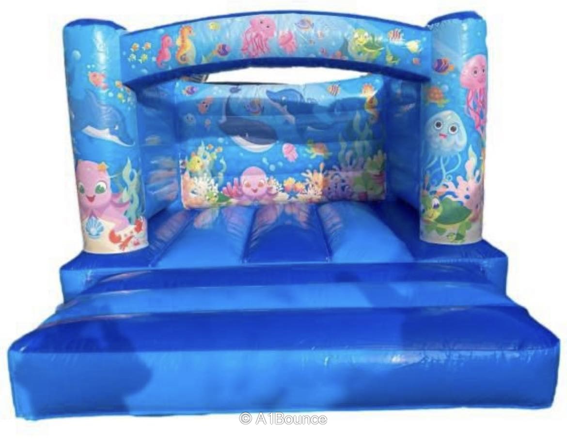 Under the Sea Bouncy Castle & Slide Package Bouncy Castle, Soft Play